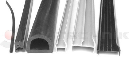 Rubber and PVC profiles