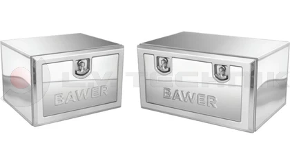 Stainless steel toolboxes with lock