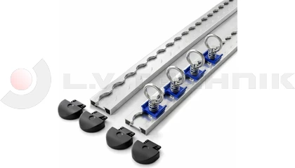 Lashing rails and fittings