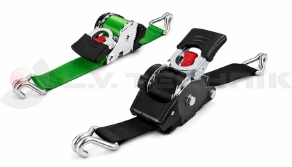Automatic lashing strap