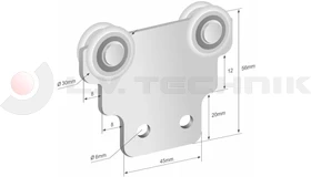 Roller Edscha/Versus 30mm