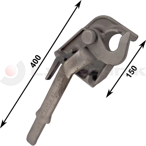 Tipper lock clamp Meiller Kipper left