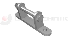 Stainless steel door hinge bracket