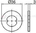 Tipping ball set 75mm vertical 5t