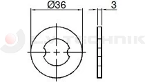 Billenő gömb készlet 75mm függőleges 5 t.