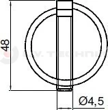 Tipping ball set 85mm vertical 15t