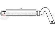 Billenő gömb készlet 95mm függőleges 25 t.