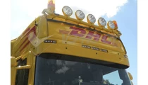 Sun visor acrylic part Scania Topline 5 lamps high