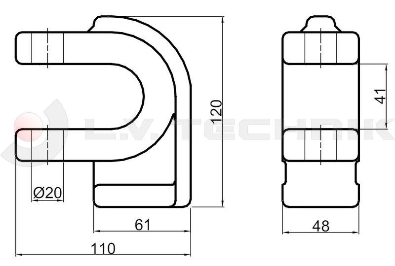 Tipper lock