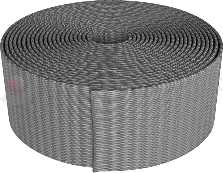 Webbing 45mm 2t gray