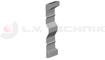 Steel sidewall profile 600 5000mm