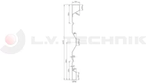 Steel sidewall profile 600 5000mm