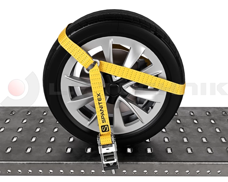 Car lashing strap 5t 1p 4.2m SJ2 - SPANITEX