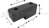 Rubber Buffer Schwarzmüller 249x85x100/70