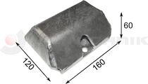 Metal buffer 160x120x60