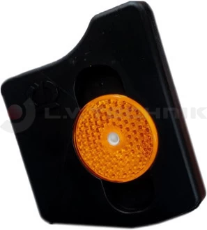 End cap LH with reflector