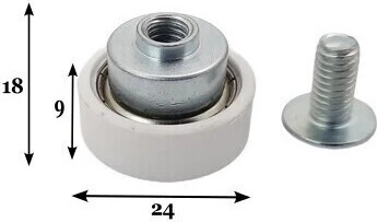 Görgő 24mm Kögel, Krone, Schmitz