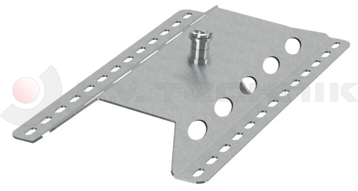Bracket for rotating ladder
