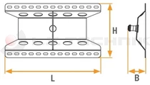 Bracket for rotating ladder
