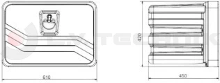 Toolbox Stabilo 610 x 420 x 450