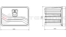 Toolbox Stabilo 610 x 420 x 450