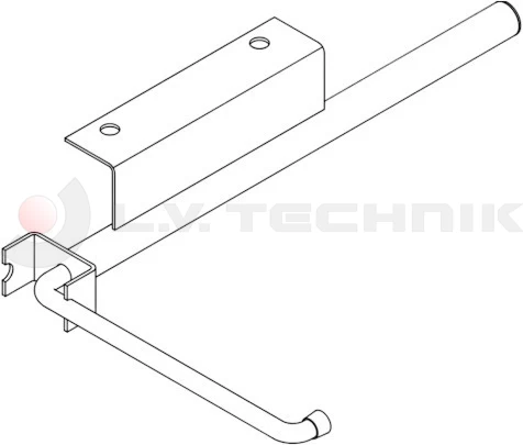 Ajtókitámasztó rugós 440 IT Kögel
