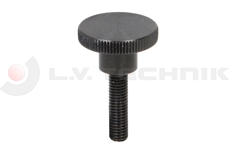 Knurled screw