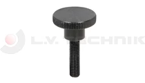 Knurled screw