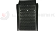 Straight mudguard
