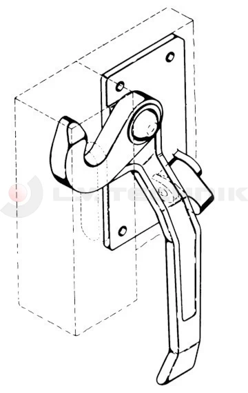 Tipper lock H-115 S right