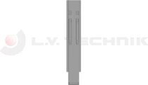 Kinnegrip K20 Centre pillar 800mm