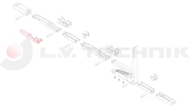 K20 Kinnegrip side board bolt left
