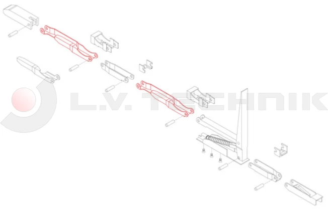 K20 Kinnegrip side board bolt left