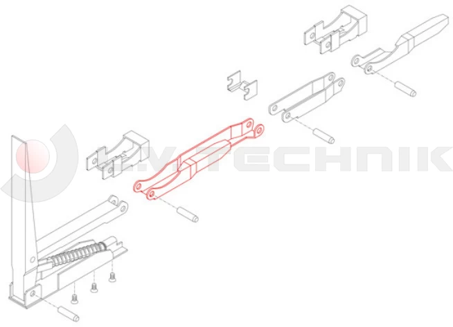 K20 Kinnegrip side board bolt right