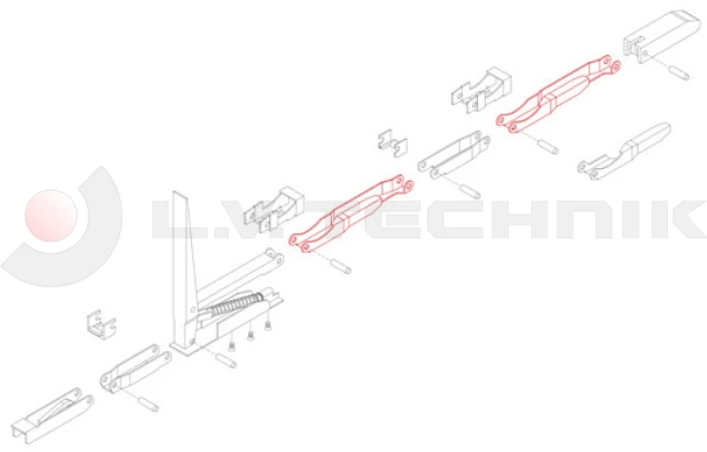 K20 Kinnegrip side board bolt right