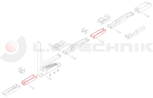 Kinnegrip K20 rakoncához összekötő 100 mm