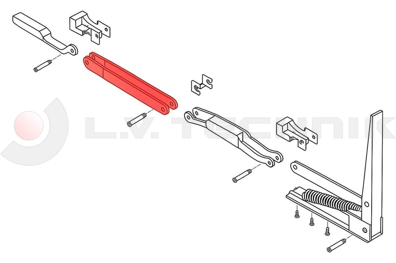 Kinnegrip K20 rakoncához összekötő 200 mm