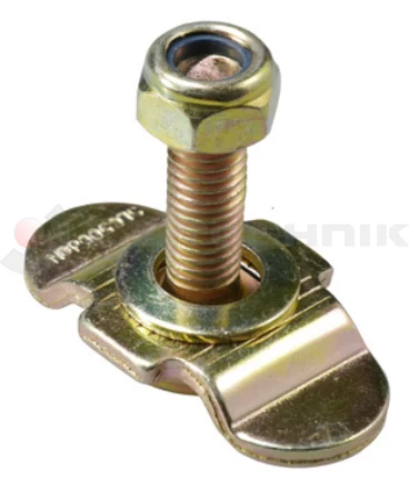 Fitting for airline rail.