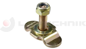 Fitting for airline rail.