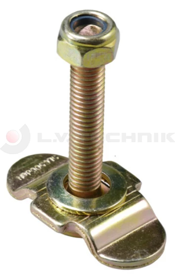 Fitting for airline rail.