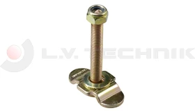 Fitting for airline rail.