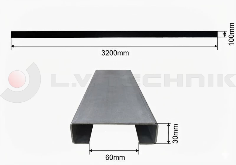 Lateral protection profile for Schmitz