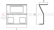 Water tank bracket