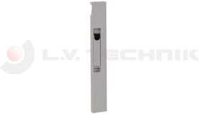 Alumínium végzár Hestal 710 415mm bal