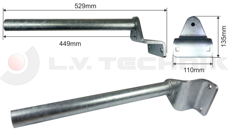 Schmitz mudguard holder