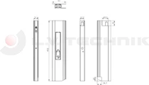 Klever C Open Top with rabbet left