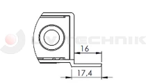 Klever C Open Top with rabbet right