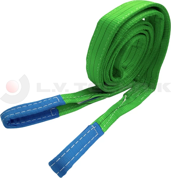 Webbing sling 2t 1m 60mm Green
