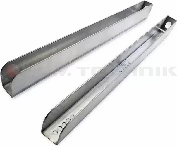 Pocket for tarpaulin profile to screw