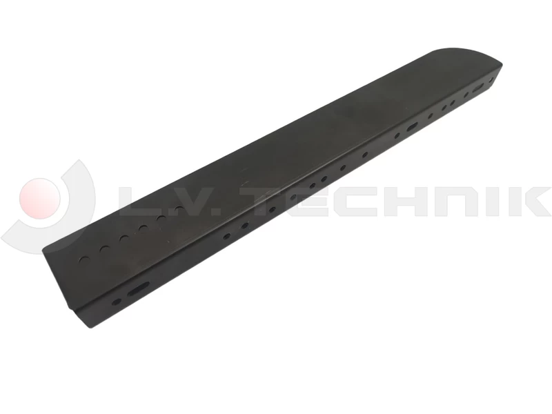 Pocket for tarpaulin profile to screw